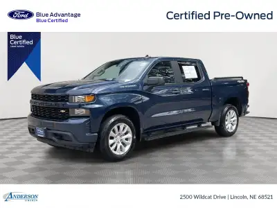 Used 2021 Chevrolet Silverado 1500 Custom Crew Cab Truck for sale in Lincoln NE Used 2021 Chevrolet Silverado 1500 Custom Crew Cab Truck for sale in Lincoln NE